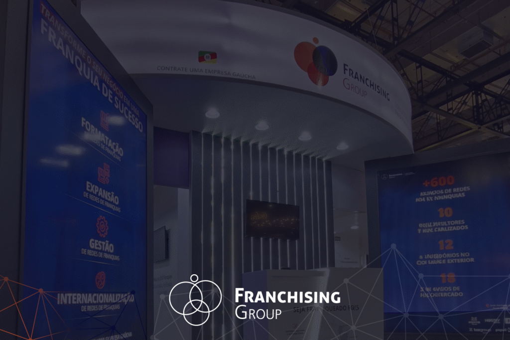 Estande FG na ABF Franchising Expo 2024.