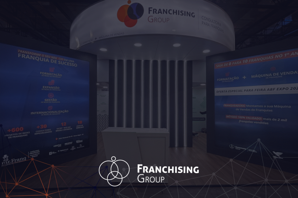 Estande FG na ABF Franchising Expo 2025